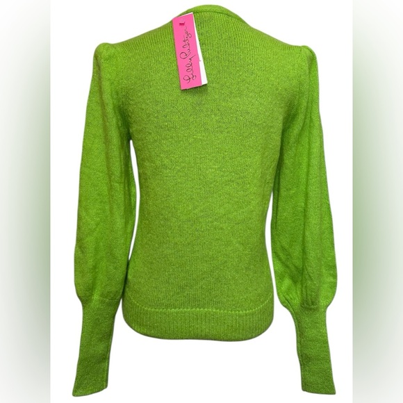 Lilly Pulitzer Angeli Tank and Sweater Set Citrus Fresh Green Color Cozy  Small - Picture 6 of 16